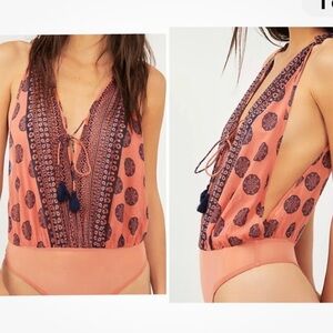 Free People Intimately Soul Of The Sun Bodysuit NWT